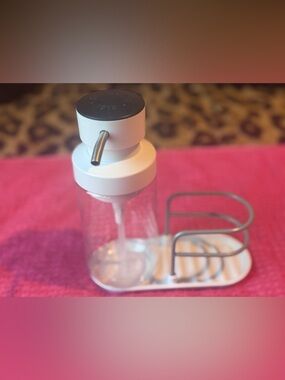 Kitchenaid Satin Wire Soap Pump and Sponge Caddy!